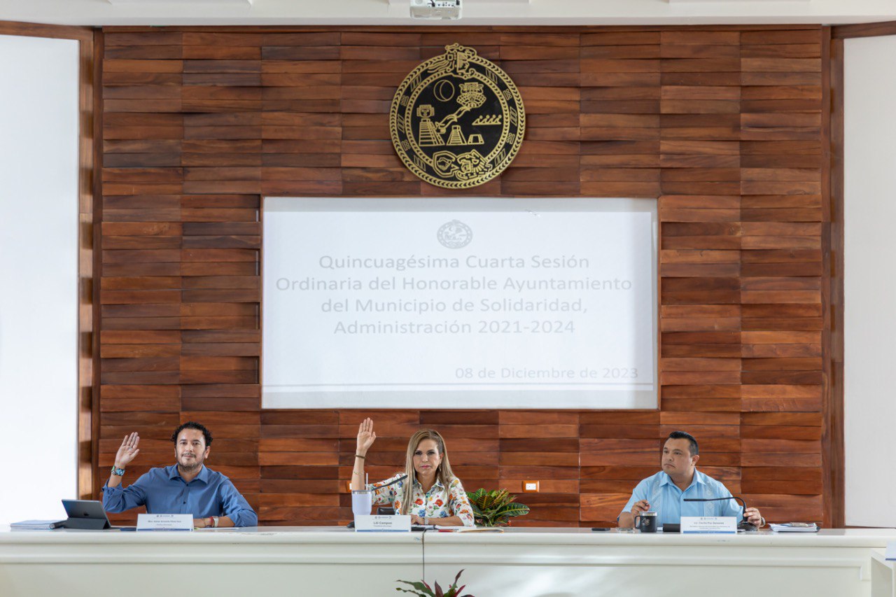 Acuerdos aprobados en beneficio y para seguridad de solidarenses: Lili Campos