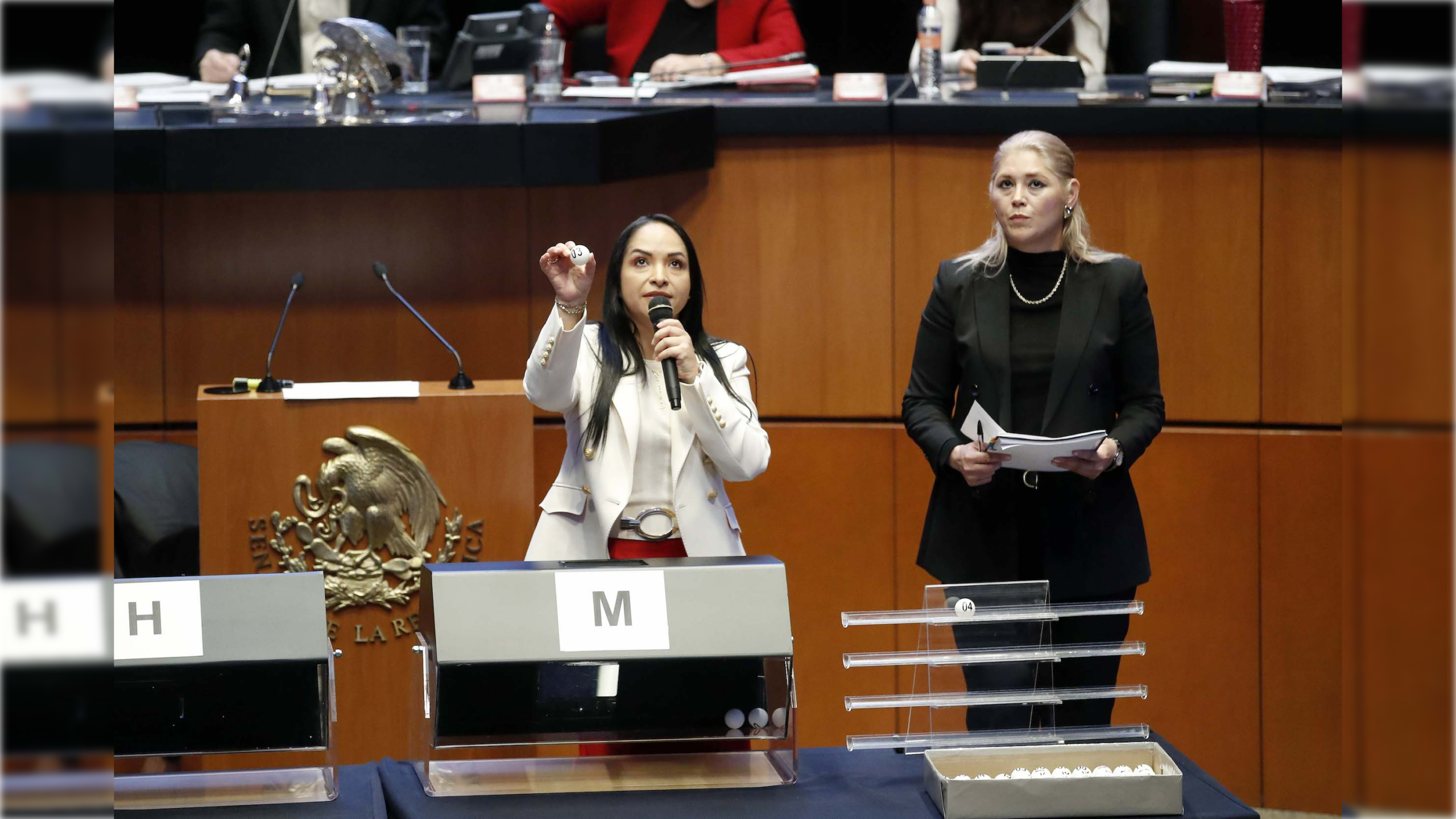 Senado define candidaturas judiciales por tómbola en un proceso controversial