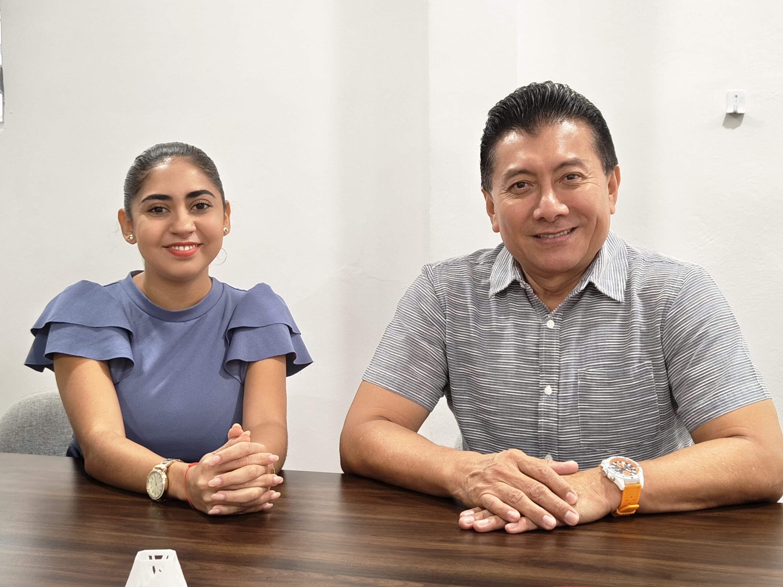 Chucho Pool y Nora Garza