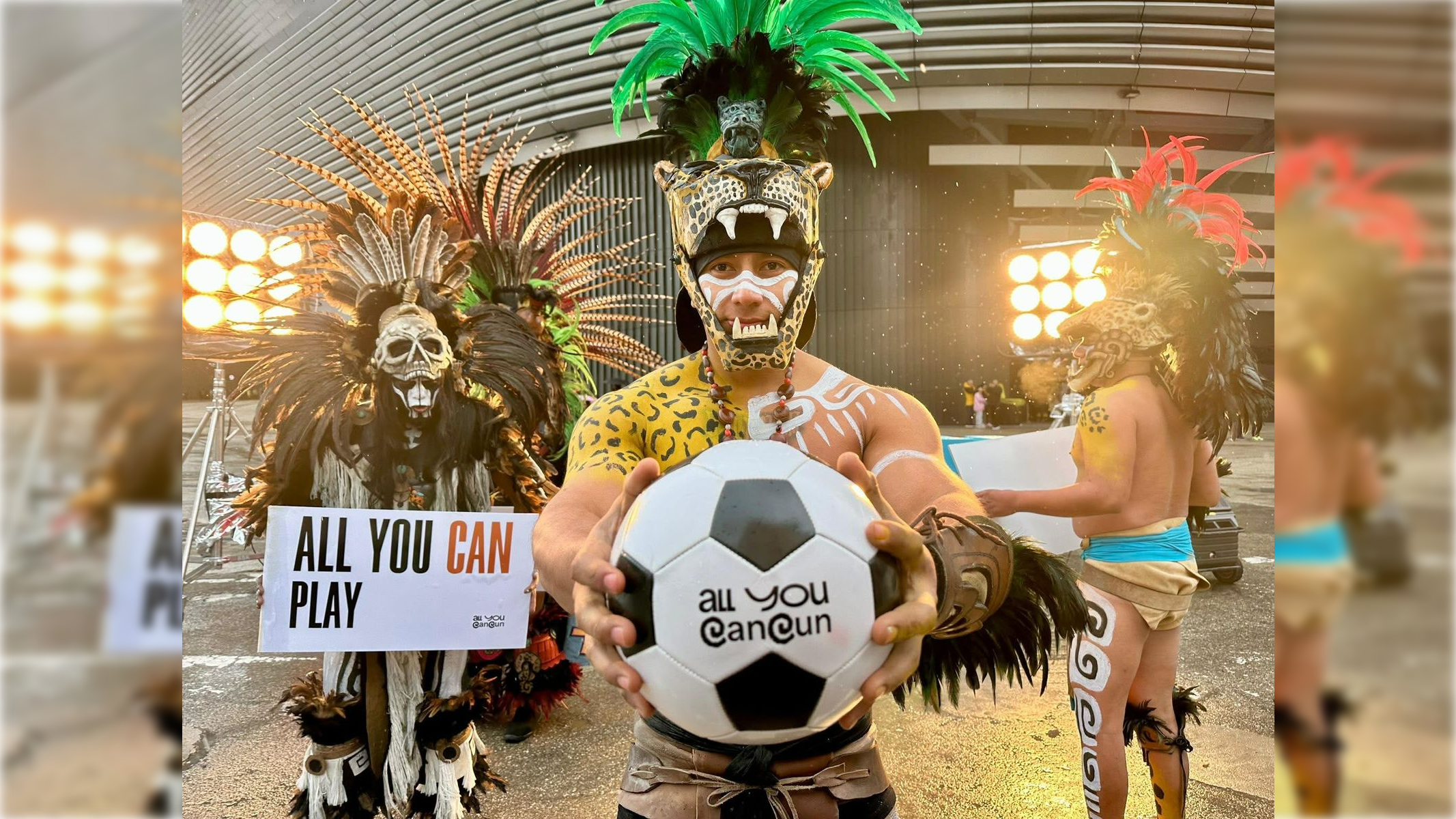 Promocionan a Cancún en el Estadio Santiago Bernabéu
